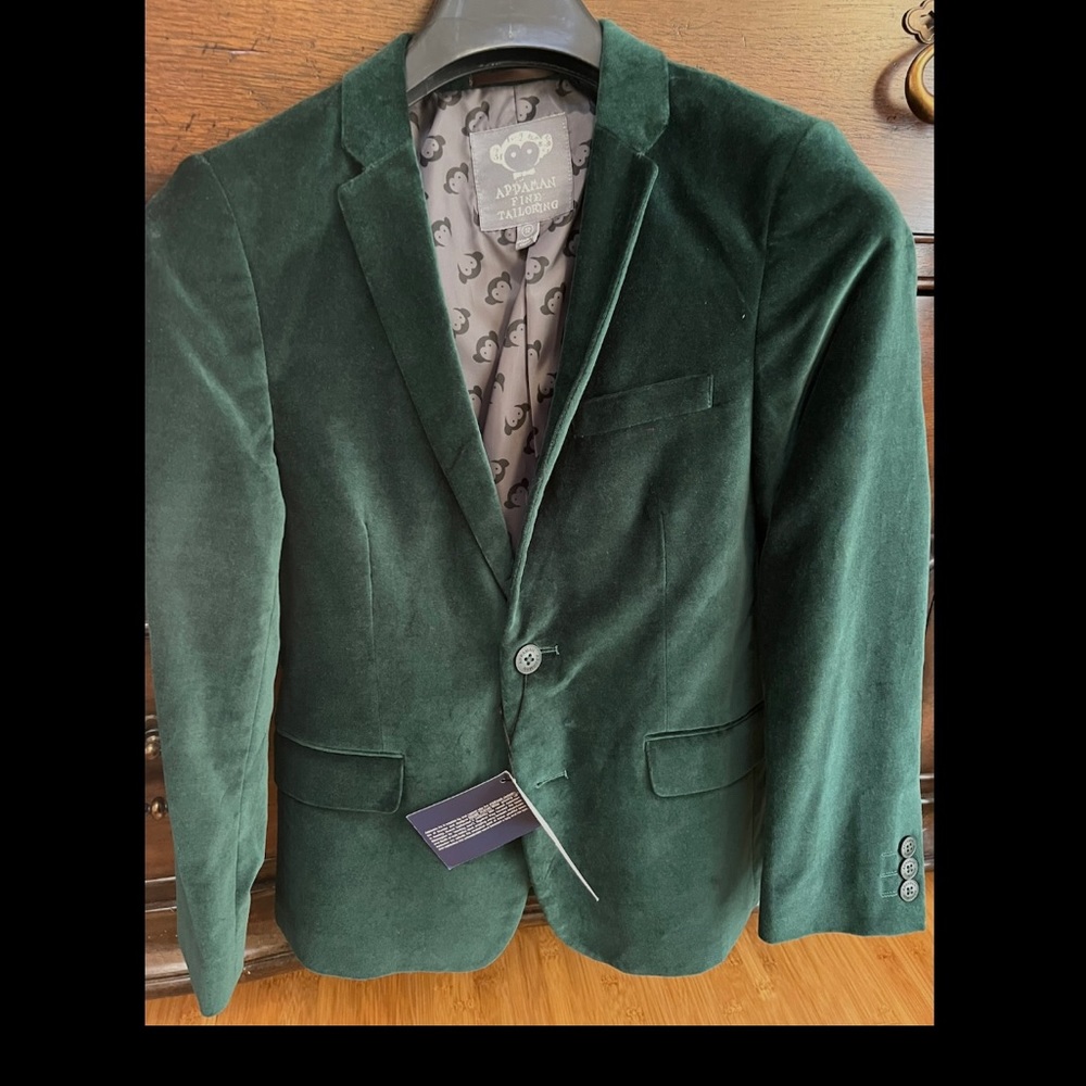 Boy Appaman velvet blazer